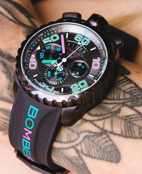 Bomberg BOLT-68 QUARTZ CHRONOGRAPH BS45CHPBR.049-3.3 Replica Watch